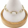 3062 Bransoletka elegancka złota 17+5cm pozłacana 14k Xuping cyrkonie